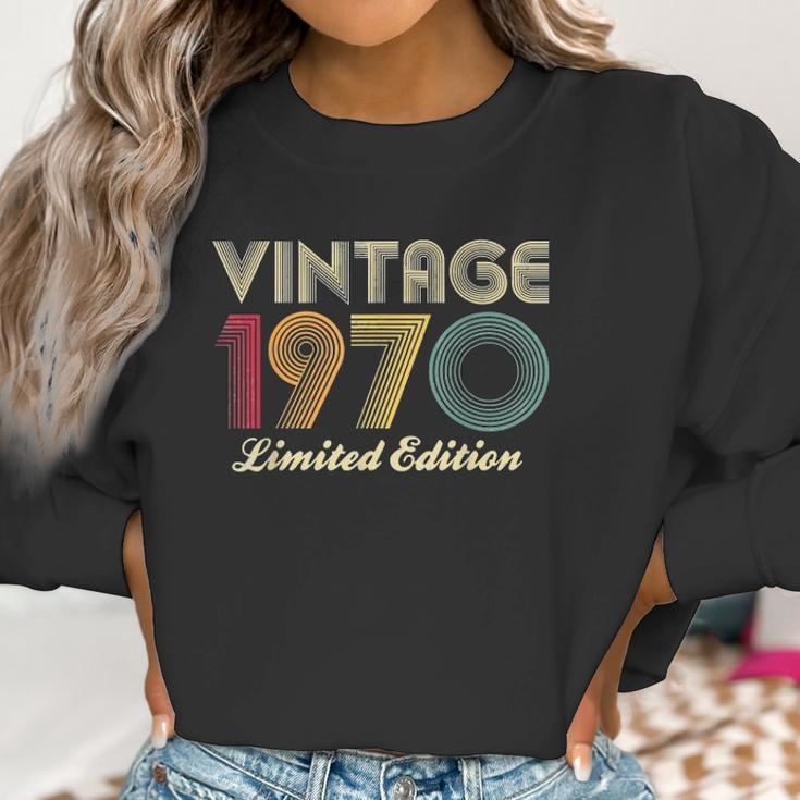 1970 50Th Birthday Gift Vintage Limited Edition Men Women Classic Women Sweatshirt Gifts for Women