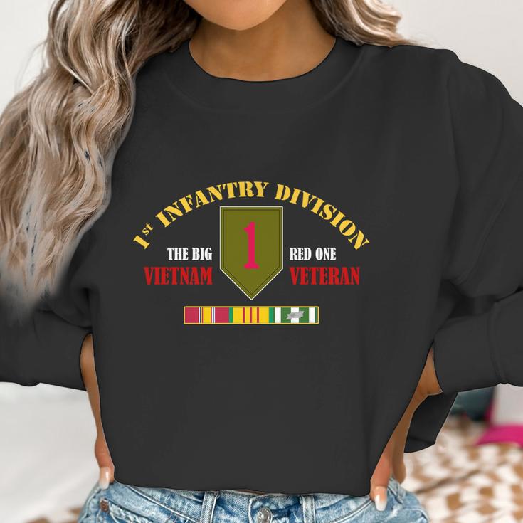 1St Infantry Division Vietnam Veteran The Big Red One Gift Men Women T-Shirt Graphic Print Casual Unisex Tee Women Sweatshirt Gifts for Women