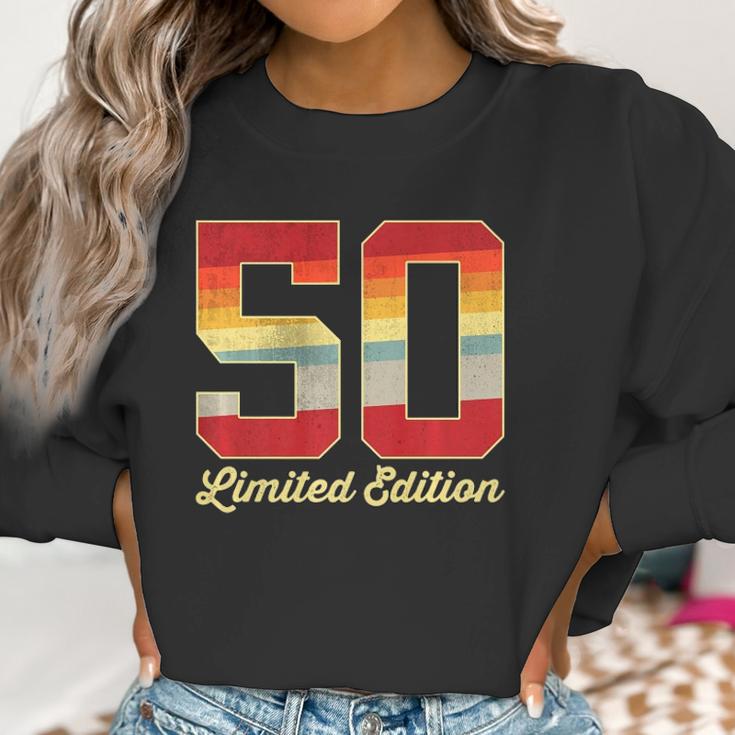 50Th Birthday Vintage Limited Edition 1972 50 Years Old Men Women Sweatshirt Gifts for Women