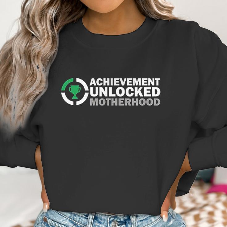 Achievement Unlocked Motherhood Women Sweatshirt Gifts for Women