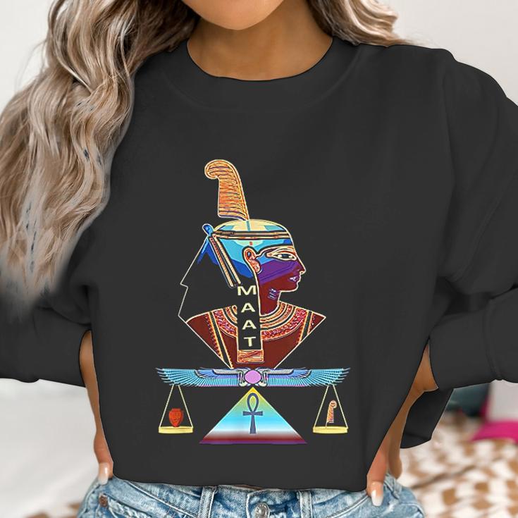 Ancient Egyptian Goddess Maat Women Sweatshirt Gifts for Women