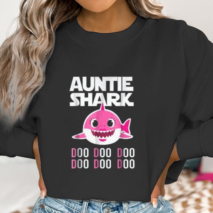 Auntie Shark Doo Doo Doo Baby Shark Women Sweatshirt Gifts for Women