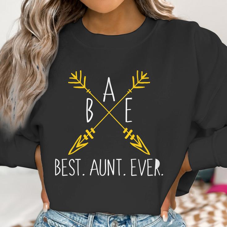 Bae Best Aunt Ever Arrows Logo Women Sweatshirt Gifts for Women