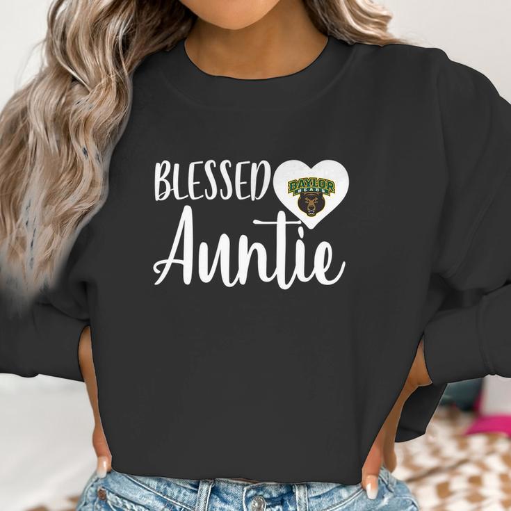 Baylor Bears Blessed Auntie Apparel Women Sweatshirt Gifts for Women