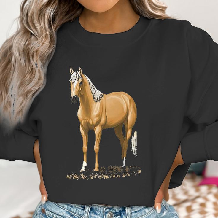 Beautiful Palomino Quarter Horse Women Sweatshirt Gifts for Women