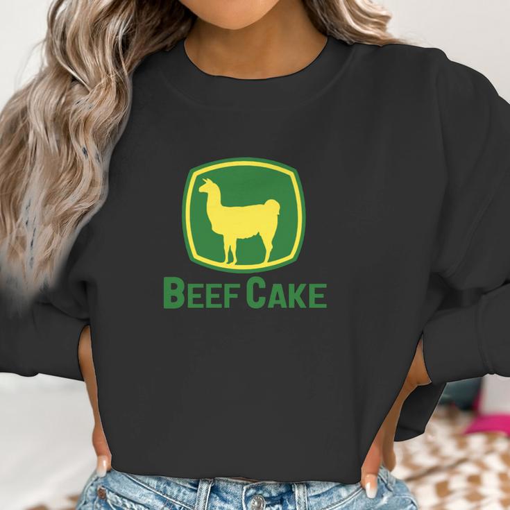 Beefcake Merchandise Googan Squad Beef Cake Llama Women Sweatshirt Gifts for Women