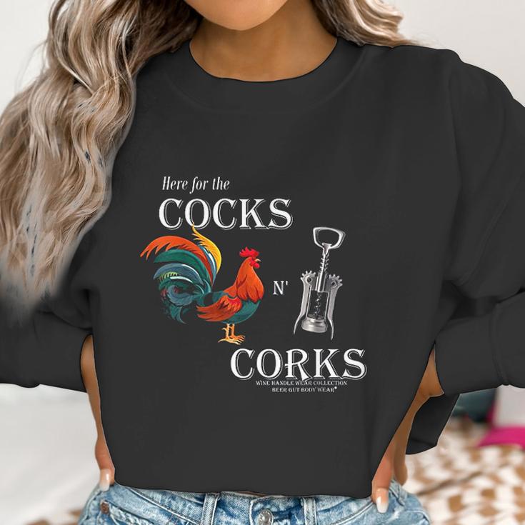 Beer Gut Body Wear Roosters Wine Women Sweatshirt Gifts for Women