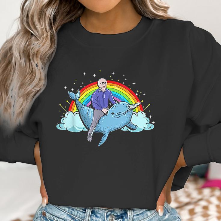 Bernie Sanders Rainbow Women Sweatshirt Gifts for Women