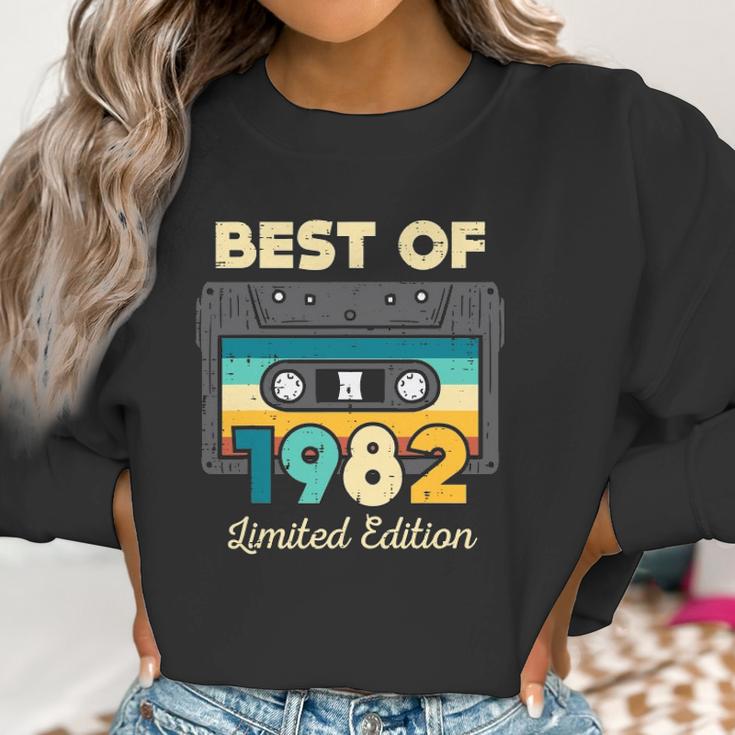 Best Of 1982 Cassette 40 Years Old 40Th Birthday Men Women Women Sweatshirt Gifts for Women