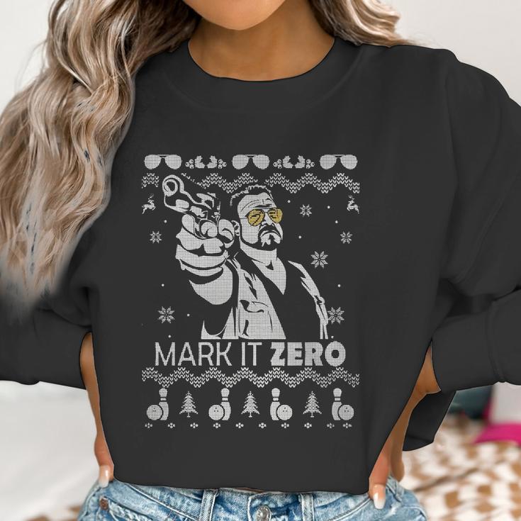 The Big Lebowski Mark It Zero Christmas Women Sweatshirt Gifts for Women