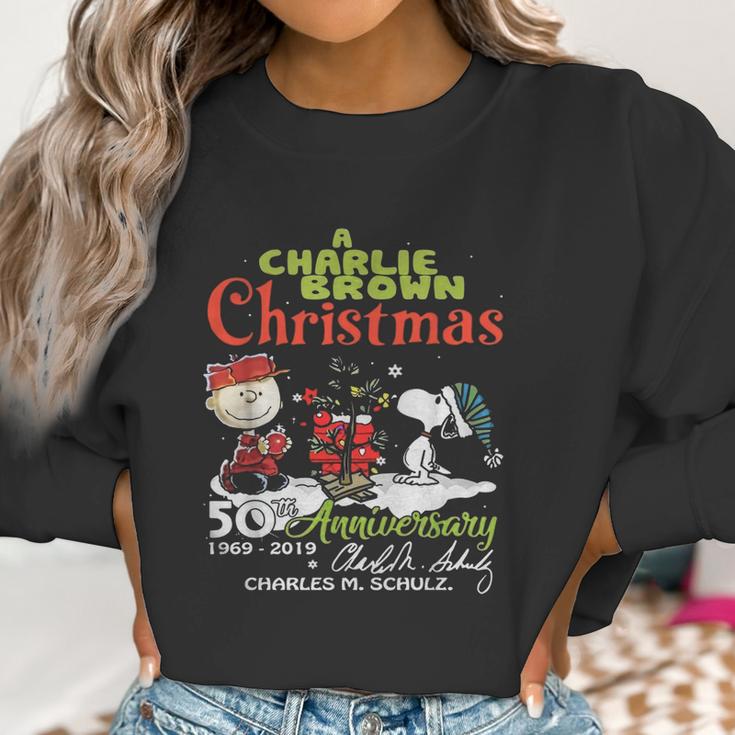 A Charlie Brown Christmas 50Th Anniversary Women Sweatshirt Gifts for Women