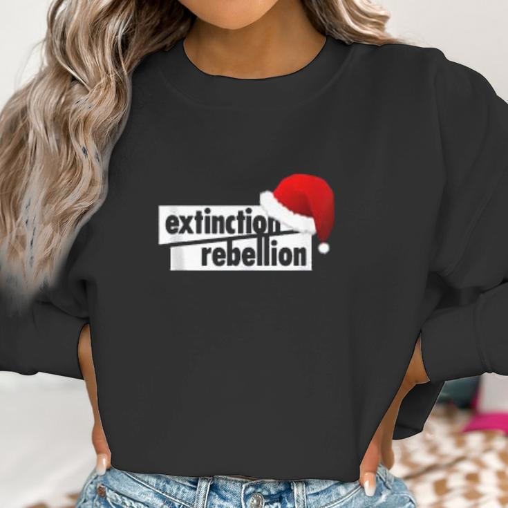 Christmas Extinction Rebellion Climate Change Women Sweatshirt Gifts for Women