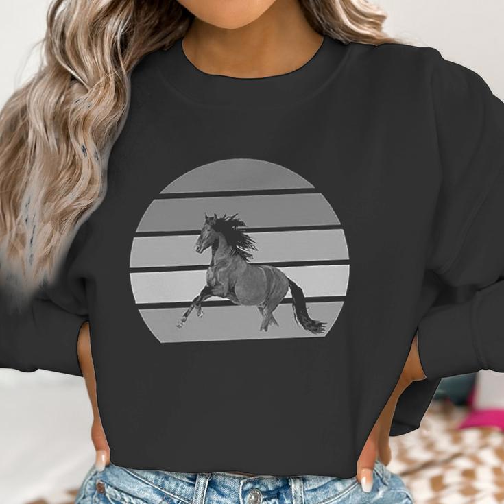 Classic Fine Horse Logo Women Sweatshirt Gifts for Women