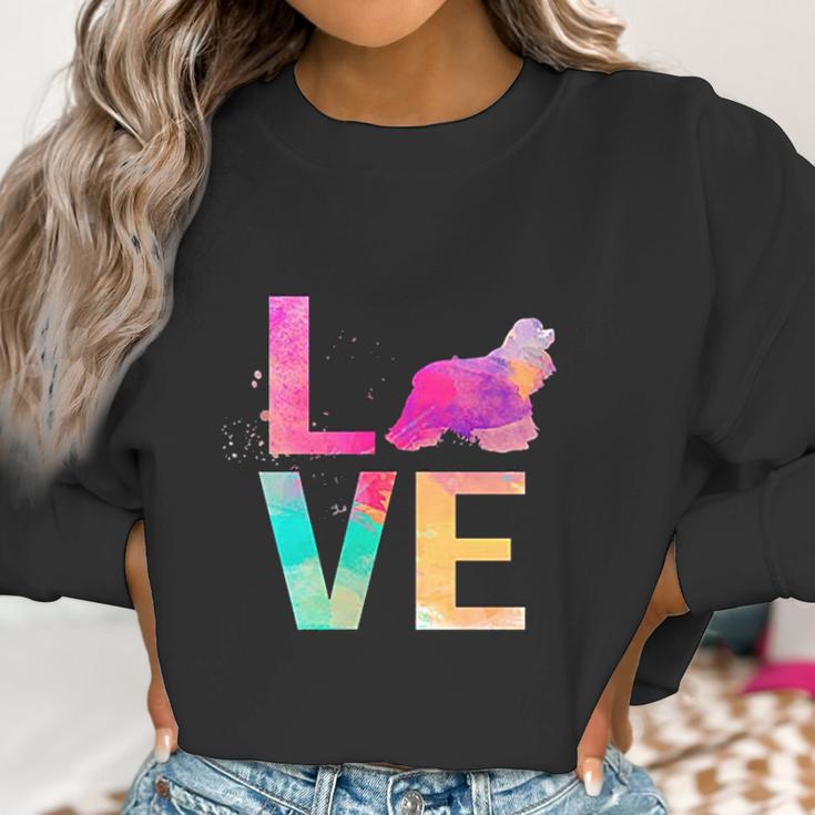 Colorful Cocker Spaniel Dog Mom Women Sweatshirt Gifts for Women