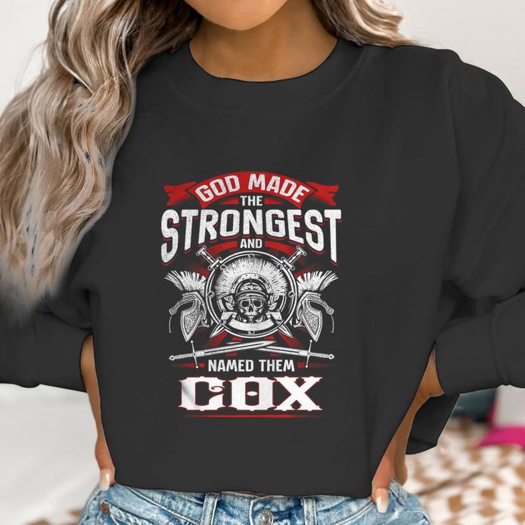 Cox God Made The Strongest And Named Them Cox -CoxShirt Cox Hoodie Cox Family Cox Tee Cox Name Cox Lifestyle Cox Shirt Cox Names Women Sweatshirt Gifts for Women