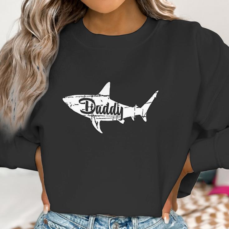 Daddy Shark Animal Best Christmas Gifts For Dad Women Sweatshirt Gifts for Women