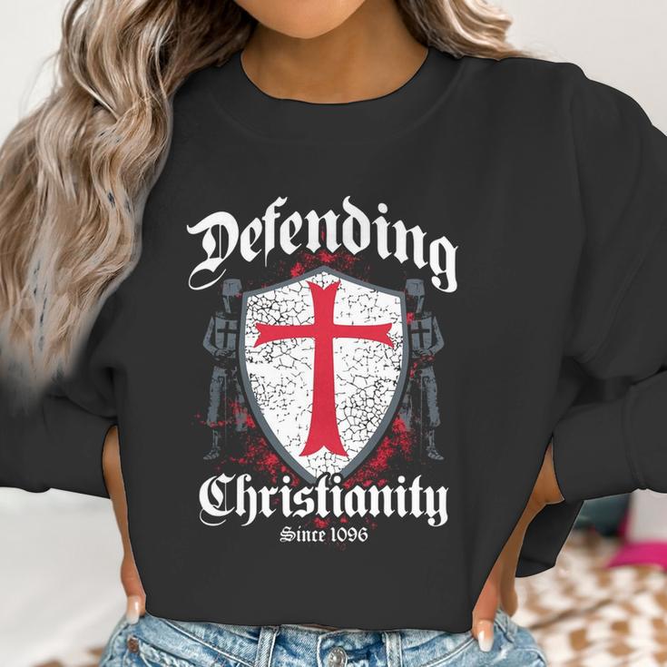 Defending Christianity - Christian Prayer Shirts Women Sweatshirt Gifts for Women