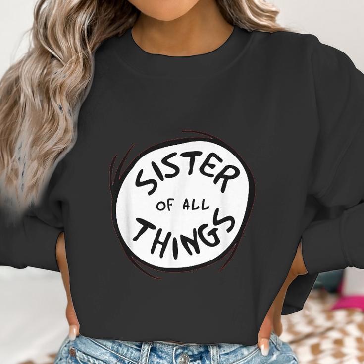 Dr Seuss Sister Of All Things Emblem Women Sweatshirt Gifts for Women