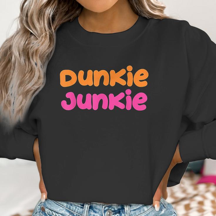 Dunkie Junkie Coffee Love Women Sweatshirt Gifts for Women