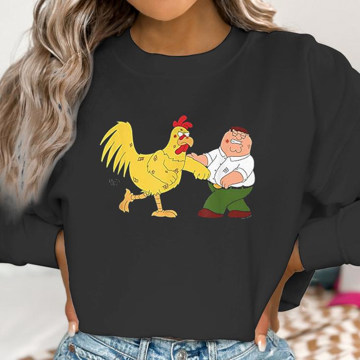 Family Guy Chicken Fight Women Sweatshirt Gifts for Women