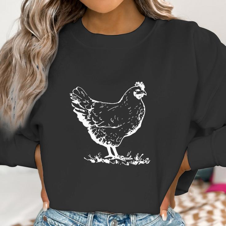 Funny Chicken Cock Rooster Women Sweatshirt Gifts for Women