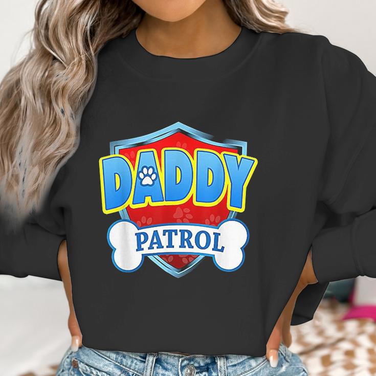 Funny Daddy Patrol Dog Mom Dad Best Christmas Gifts For Dad Women Sweatshirt Gifts for Women