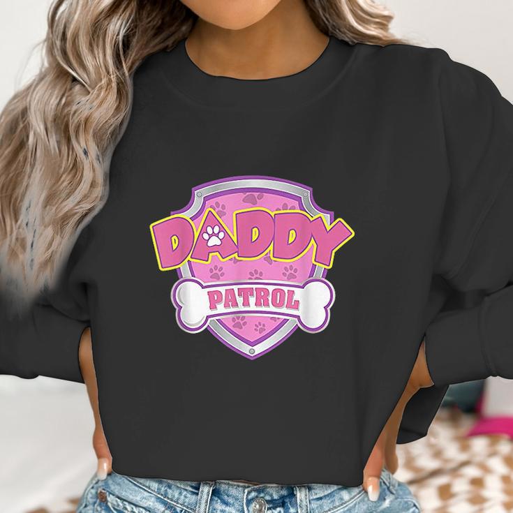 Funny Daddy Patrol Dog Mom Dad For Men Women Women Sweatshirt Gifts for Women