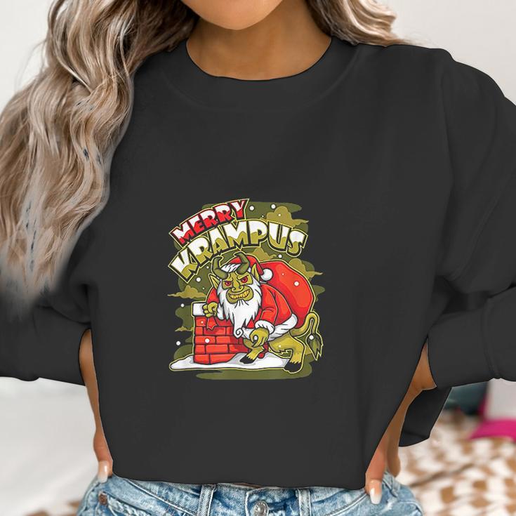 Funny Gift Christmas Merry Krampus Xmas Joke Kids Women Women Sweatshirt Gifts for Women