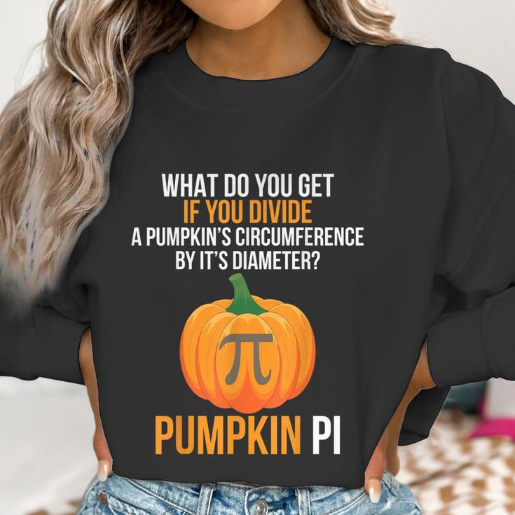 Funny Halloween Costume Math Teacher Pumpkin Pi Men Adult Women Sweatshirt Gifts for Women