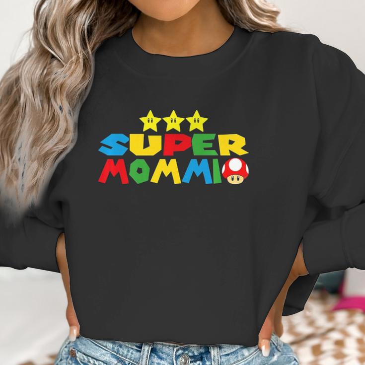 Funny Super Mommio Video Game Lover Mothers Day Women Sweatshirt Gifts for Women