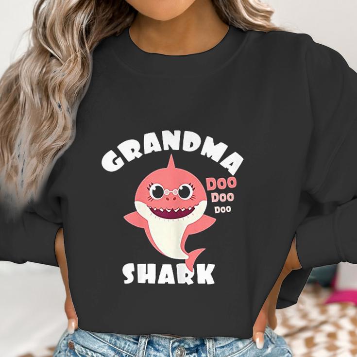 Grandma Shark Gift Shark Baby Cute Design Family Women Sweatshirt Gifts for Women