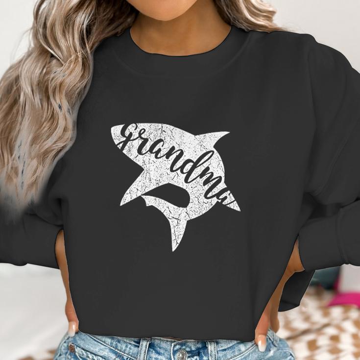 Grandma Shark Matching Family Women Sweatshirt Gifts for Women