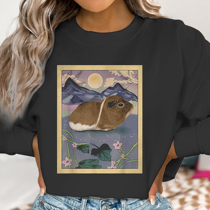 Guinea Pig Art Moonlight Clothes Outfit Gift Women Men Kids Women Sweatshirt Gifts for Women