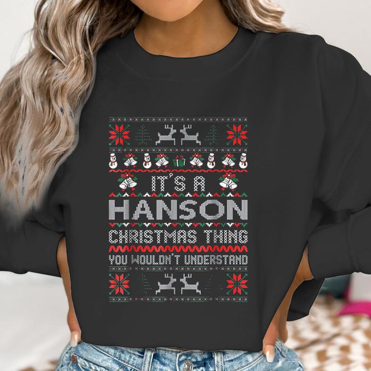 Hanson Christmas Women Sweatshirt Gifts for Women