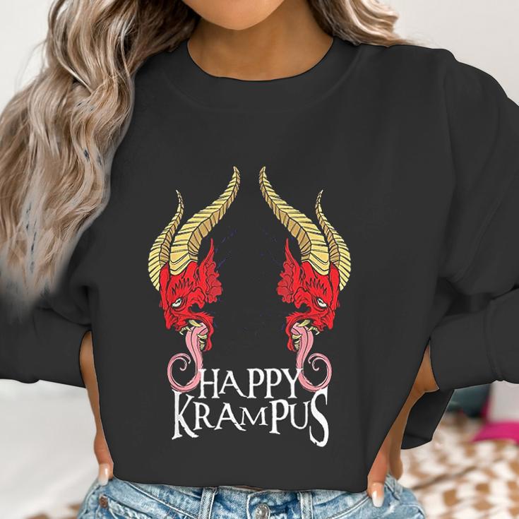 Happy Krampus Christmas Women Sweatshirt Gifts for Women