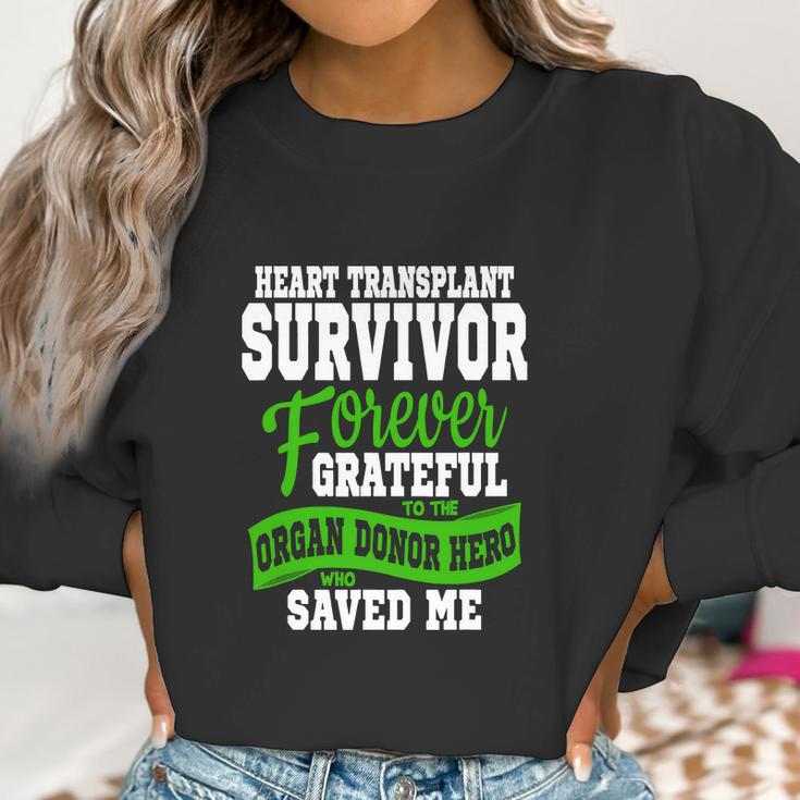 Heart Transplant Organ Recipient Survivor Gift Women Sweatshirt Gifts for Women