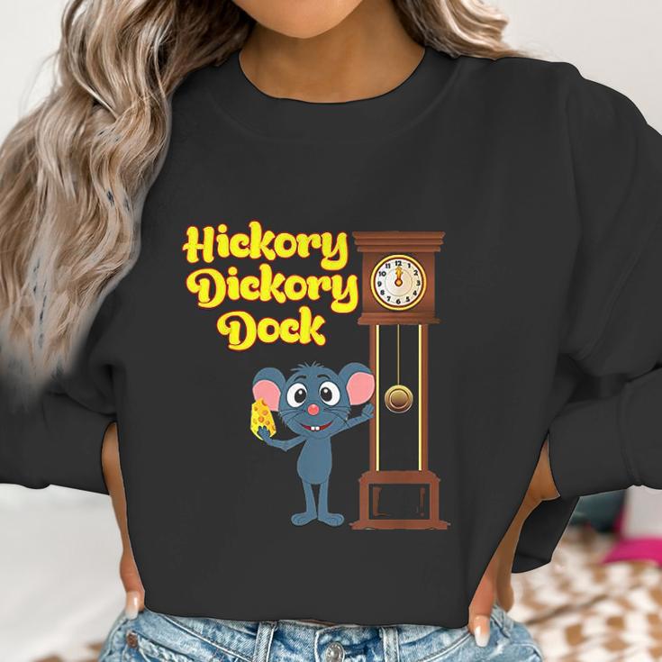 Hickory Dickory Dock Nursery Rhyme Women Sweatshirt Gifts for Women