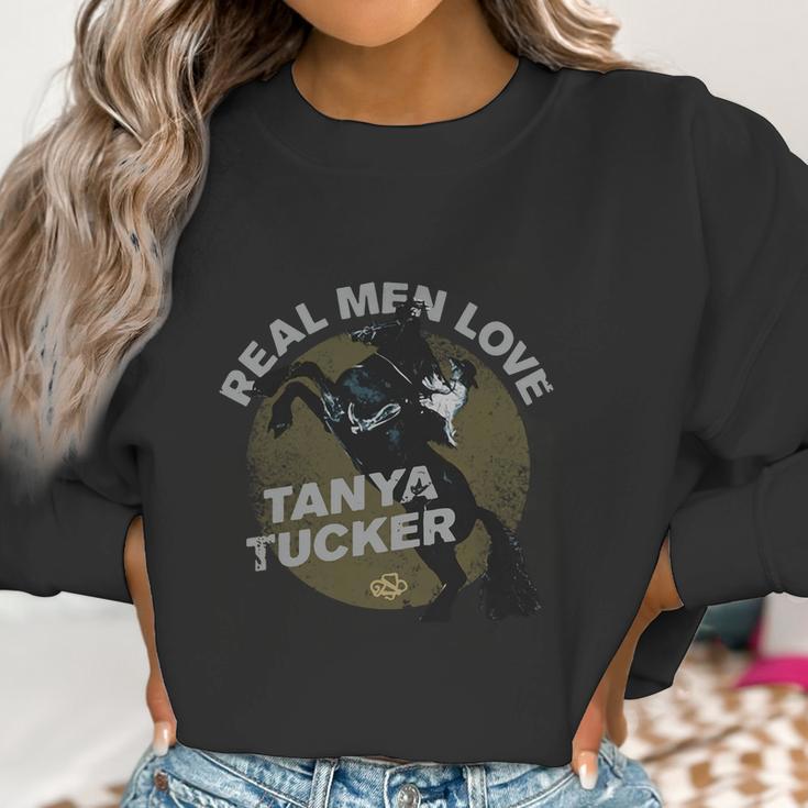 Horse Real Men Love Tanya Tucker Shirt Women Sweatshirt Gifts for Women