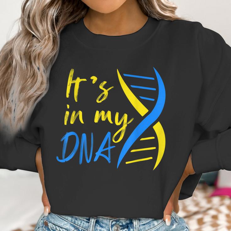 Its In My Dna Support Ukraine I Stand With Ukraine Men Women T-Shirt Graphic Print Casual Unisex Tee Women Sweatshirt Gifts for Women