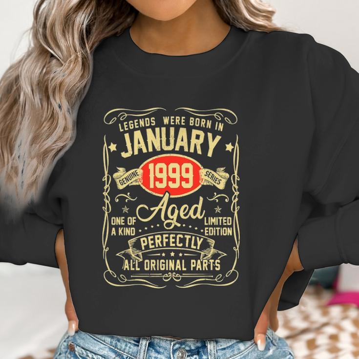 January 1999 23Rd Birthday Gift 23 Years Old Men Women Women Sweatshirt Gifts for Women