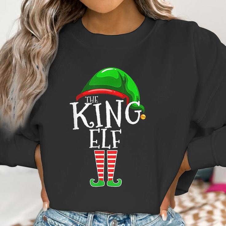 The King Elf Family Matching Group Christmas Women Sweatshirt Gifts for Women