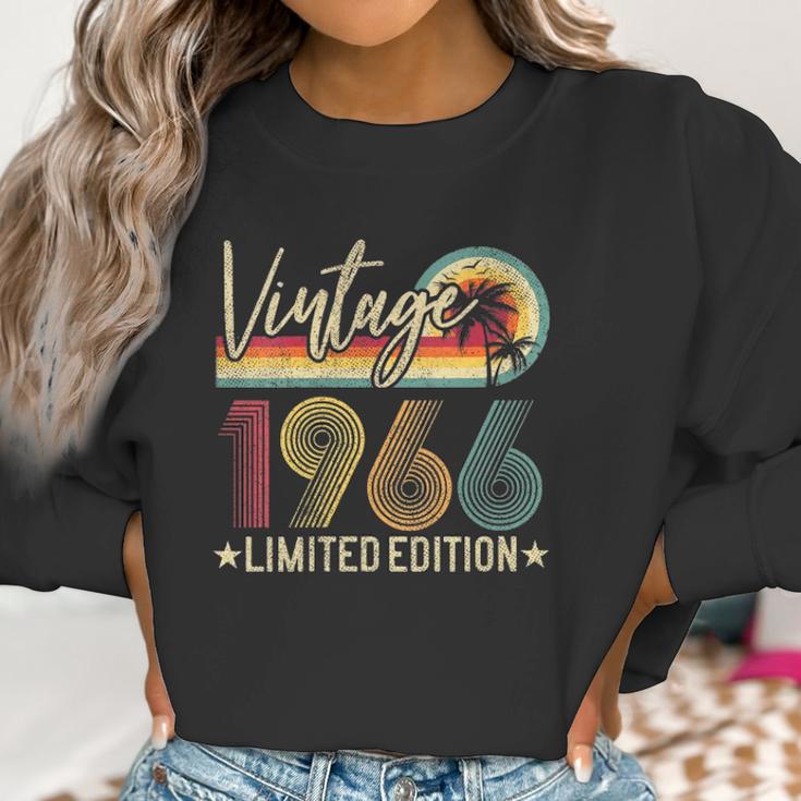 Womens Limited Edition 1966 55Th Birthday 55 Years Old Vintage Women Sweatshirt Gifts for Women