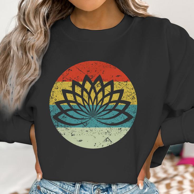 Lotus Flower Yoga Logo Women Sweatshirt Gifts for Women