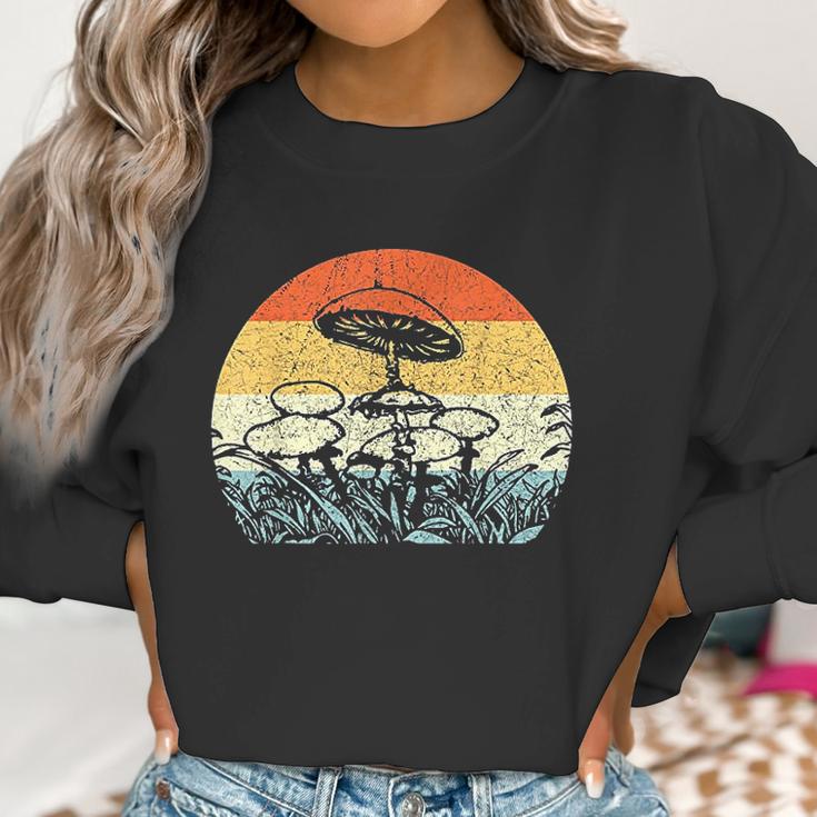 Magic Mushrooms Vintage Women Sweatshirt Gifts for Women