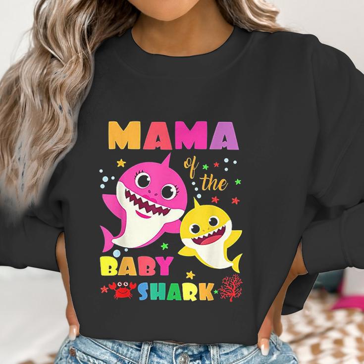 Mama Of The Baby Shark Women Sweatshirt Gifts for Women