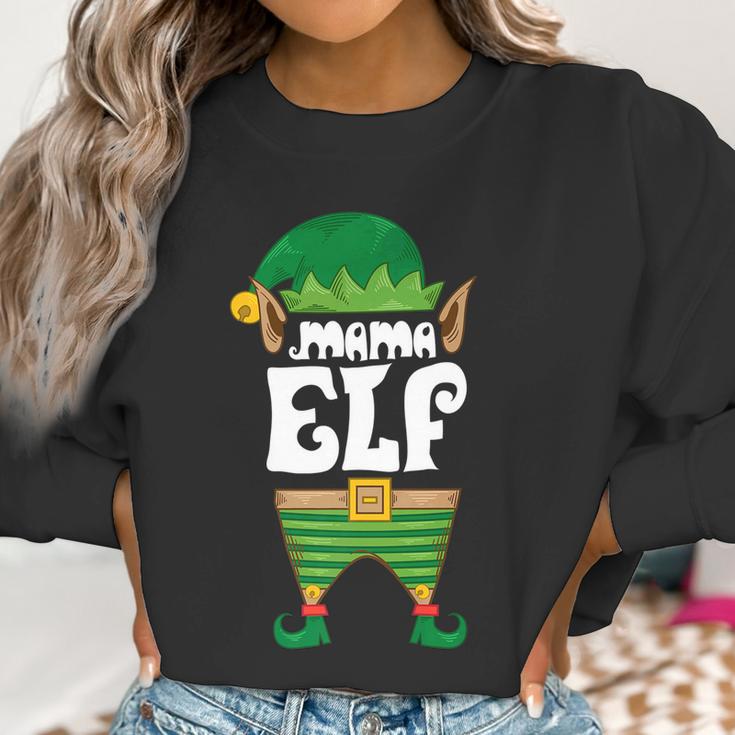 Mama Elf Christmas Mothers Day Goblin Lover Cute Gift Women Sweatshirt Gifts for Women