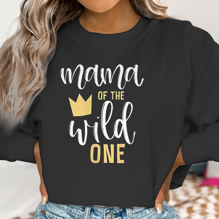 Mama Of The Wild One Women Sweatshirt Gifts for Women