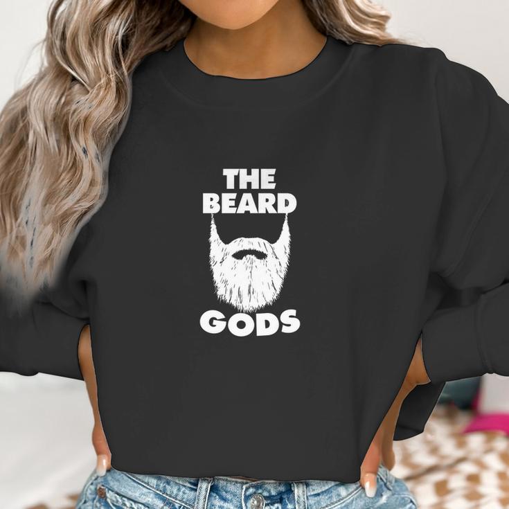 Mens The Beard Gods Beard Lovers Dont Shave White Tee Women Sweatshirt Gifts for Women