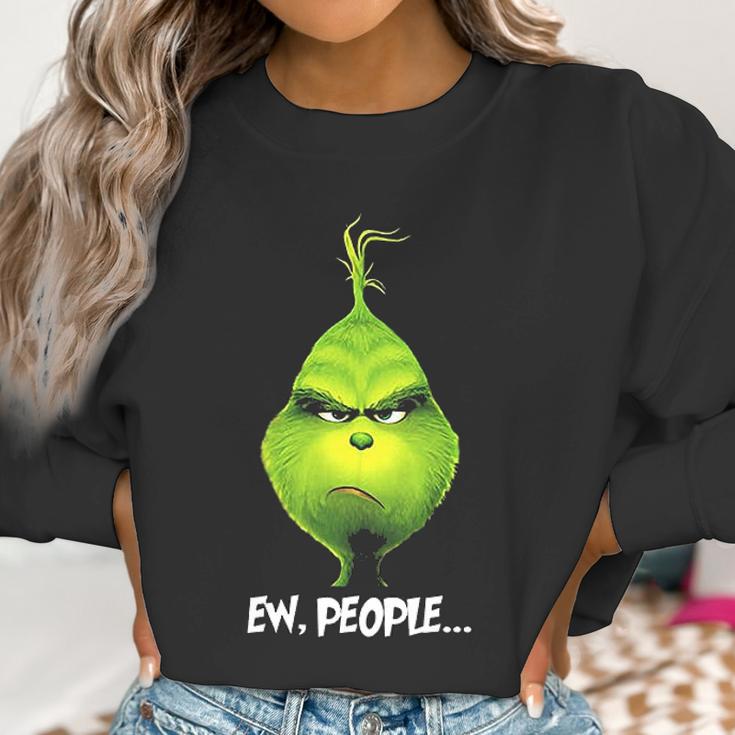 Merry Christmas Grinch Ew People Funny The Grinch Women Sweatshirt Gifts for Women