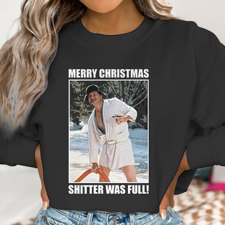 Merry Christmas Shitters Was Full National Christmas Vacation Women Sweatshirt Gifts for Women